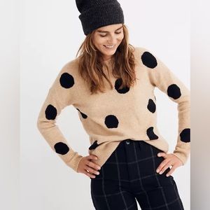 Dot Graystone Pullover Sweater in Coziest Yarn